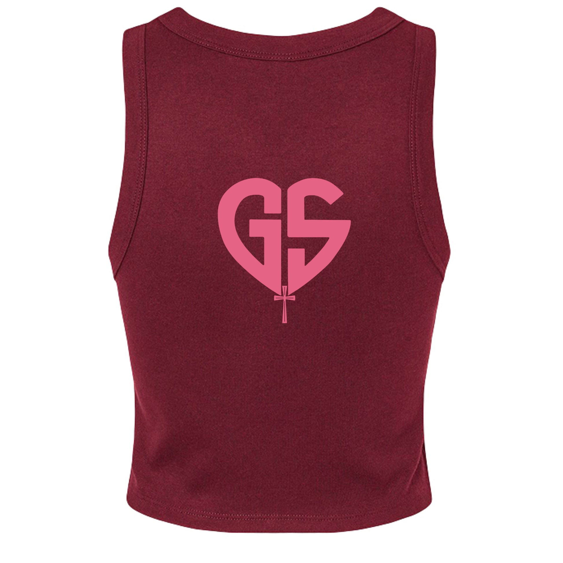 Solid Maroon Blend - 1019 - BACK