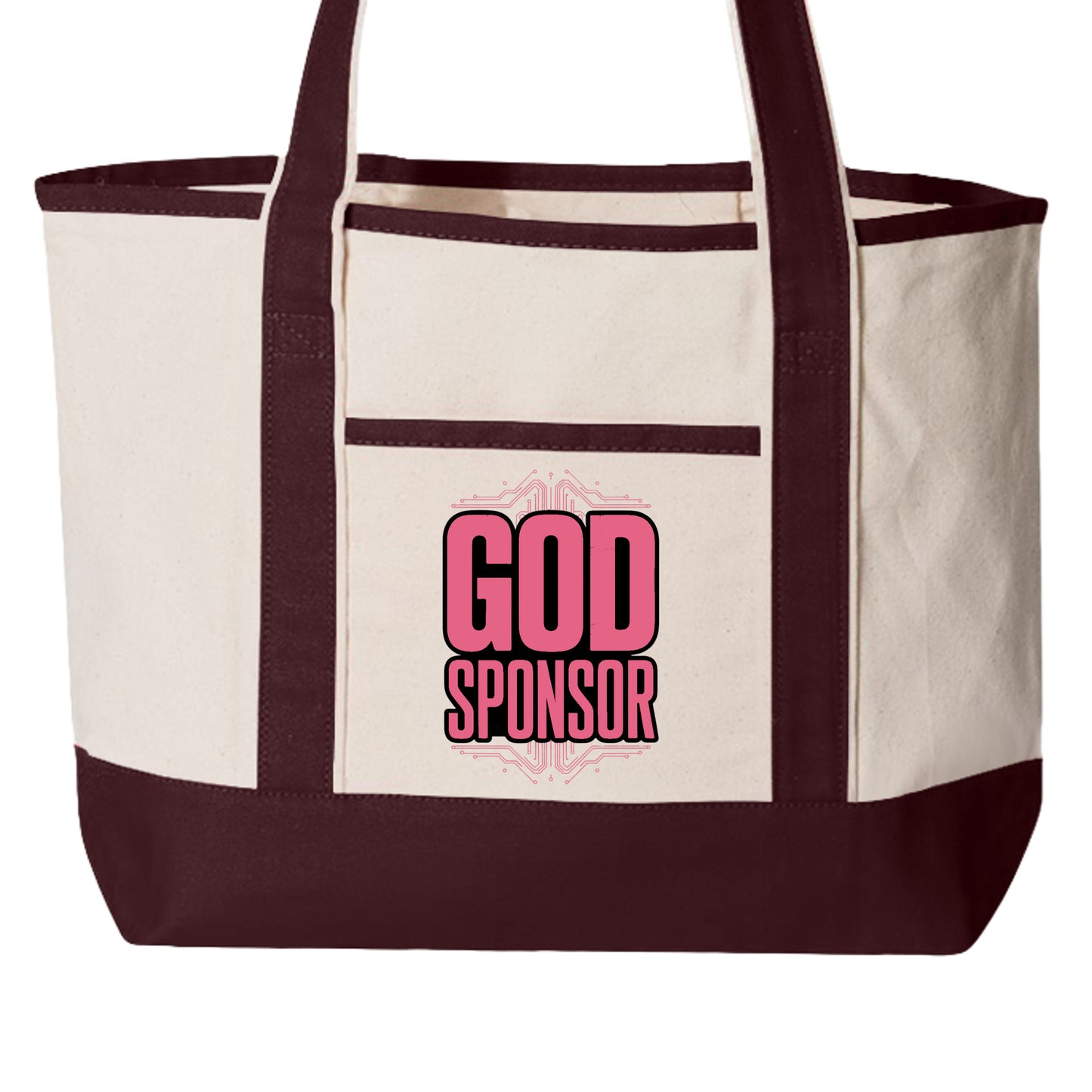 Natural/ Maroon - Q125800 - FRONT