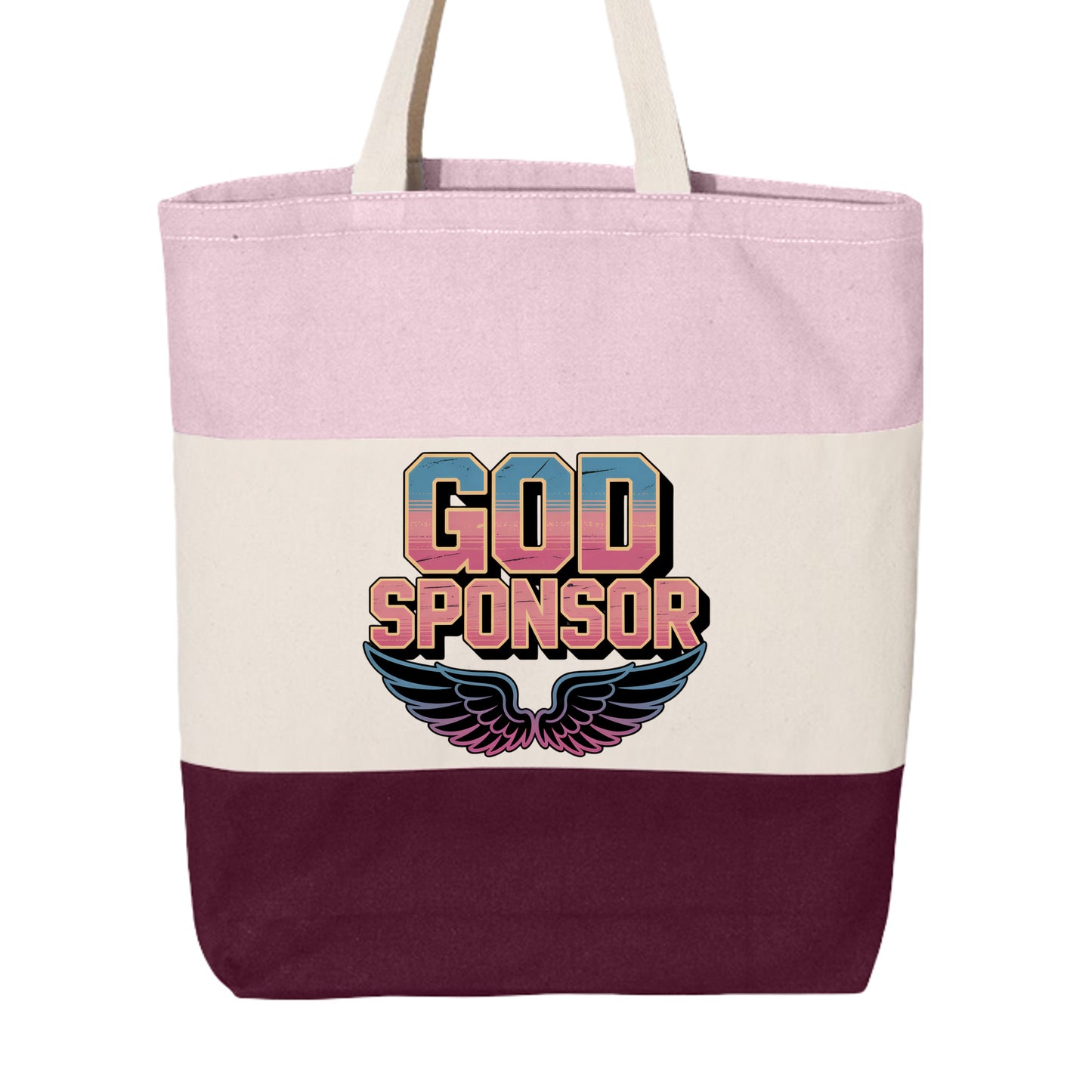 Maroon/ Natural/ Light Pink - Q125900 - FRONT